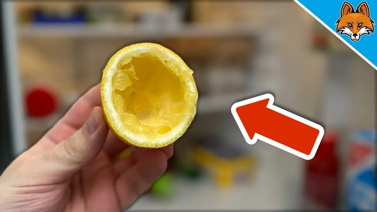 Citronová kůra v lednici: Způsob, jak eliminovat pachy natrvalo