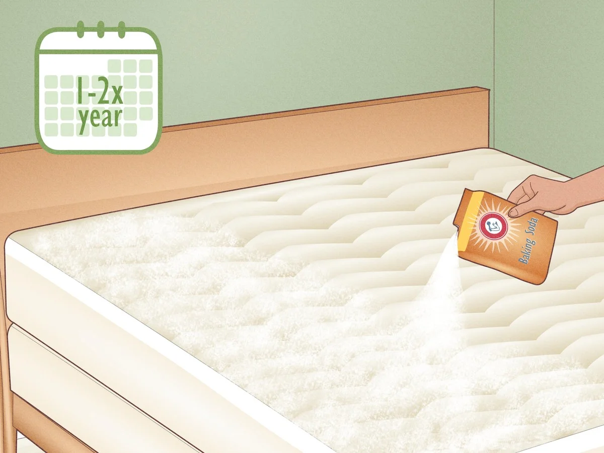 Jedlá soda v posteli: finální řešení proti roztoči a alergiím