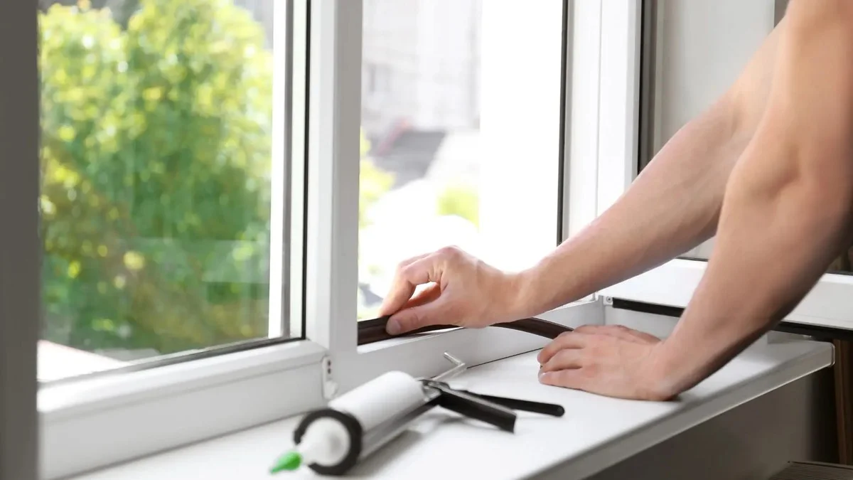 Zalepila spáru mezi oknem tímhle: teplota v bytě skočila o 5 stupňů