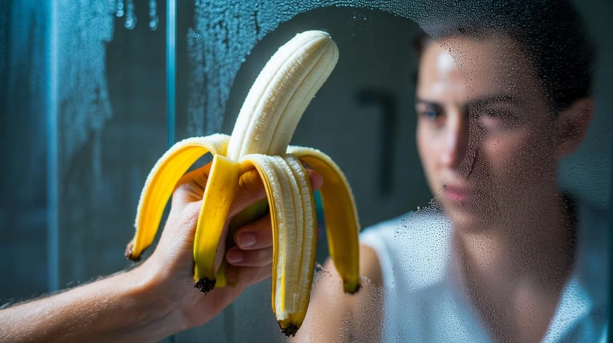 Banánová slupka na zrcadla: Proč leští lépe než drahé spreje - image 1