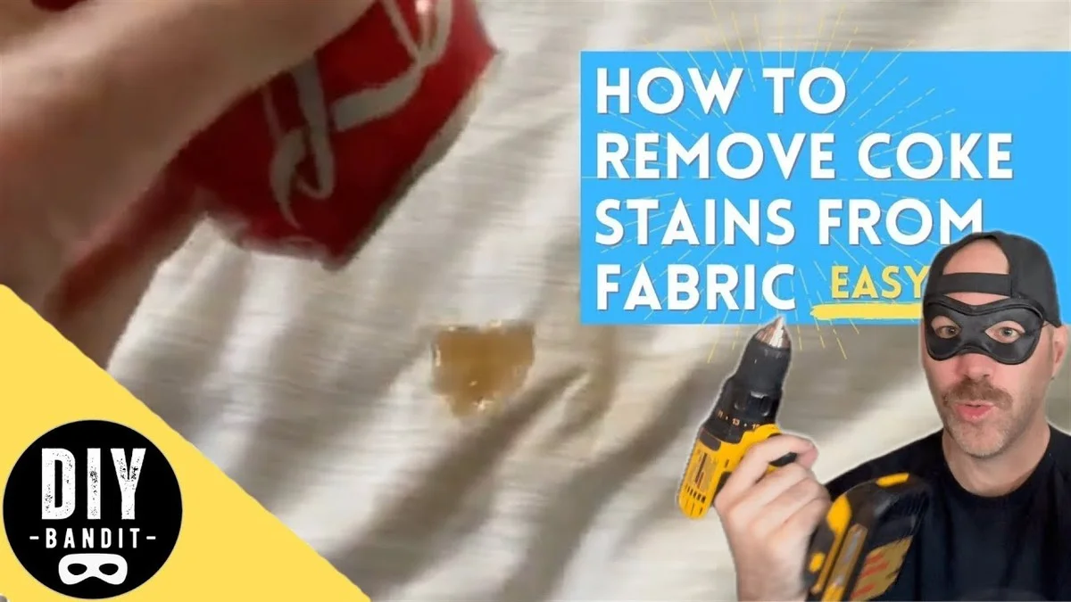 Kofola místo bělidla: české řešení na rezavé skvrny na oblečení