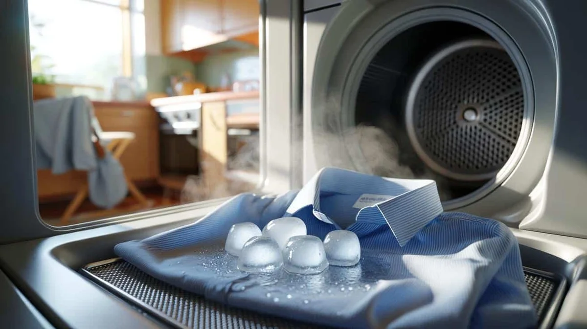 Ledová kostka v sušičce: jak zmáčknout sadu v 5 minut bez žehlení - image 1