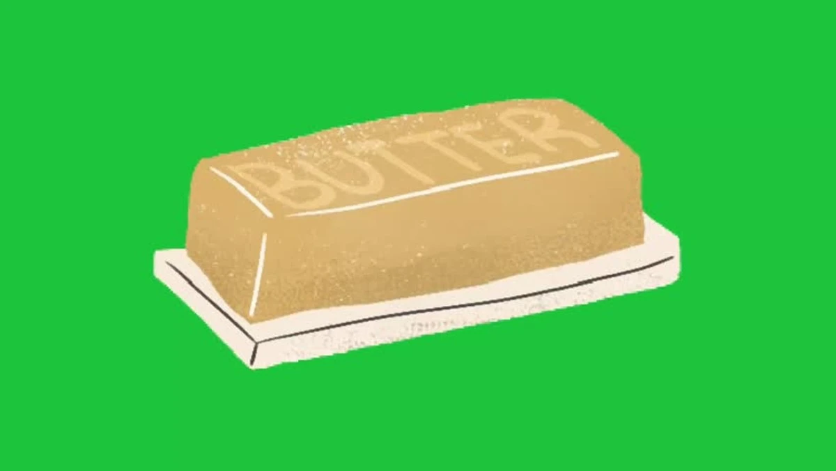 Máslo na přípravě na obrazovku: Starý trik proti popraskání