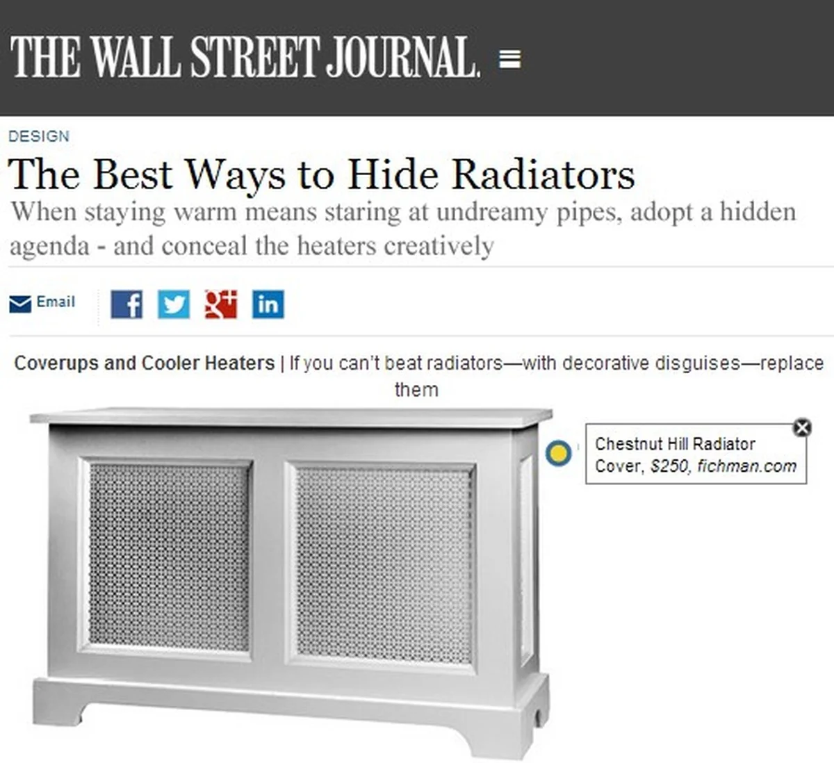 Noviny pod baterii ohřevu – starý trik, který funguje dodnes