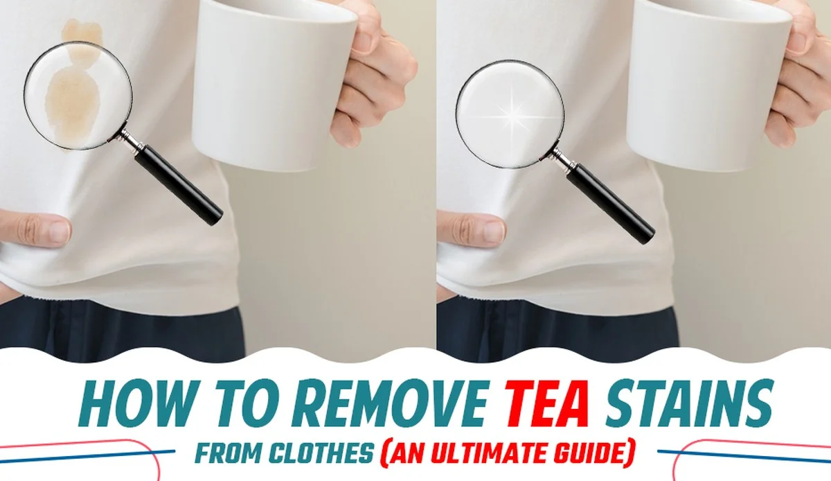 Ocet a pečící prášek na skvrny od čaje? Výsledek za 10 minut