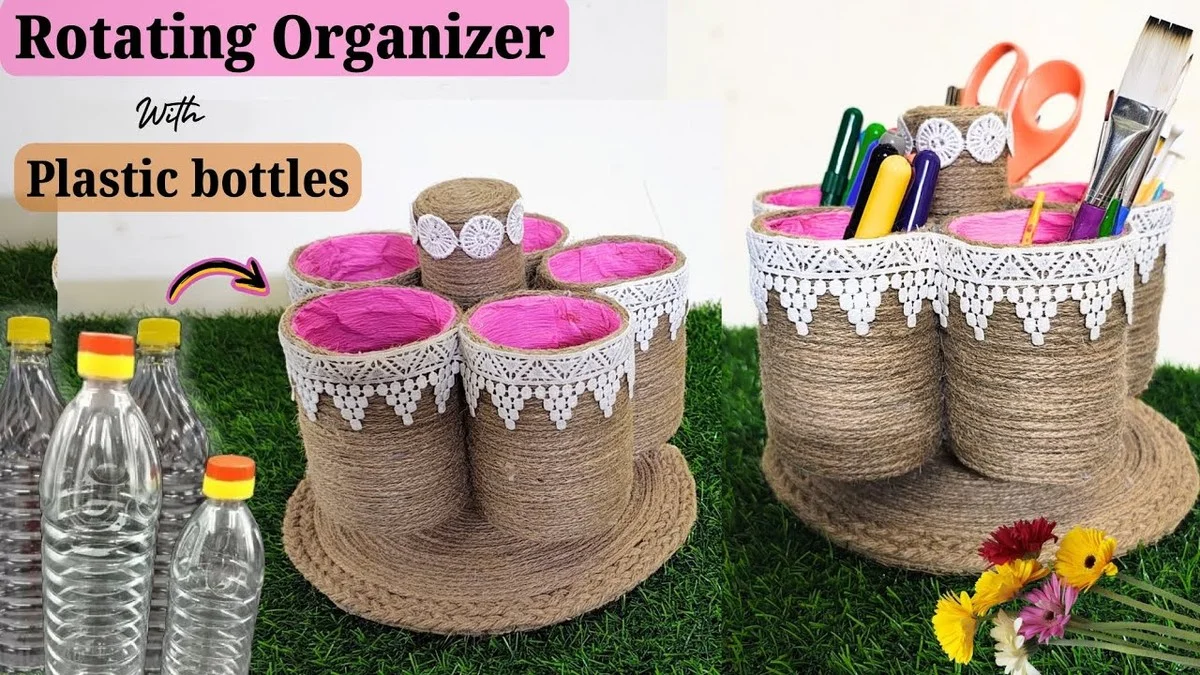 Plastové láhve jako organizéry do koupelny: řešení na měsíc za korunu