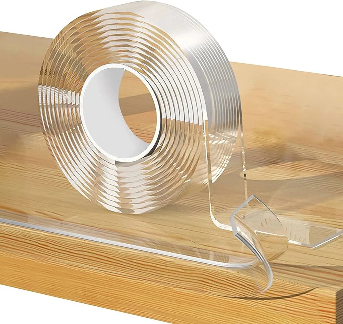 Průhledná páska na koutech v bytě: geniální finančka do 50 Kč