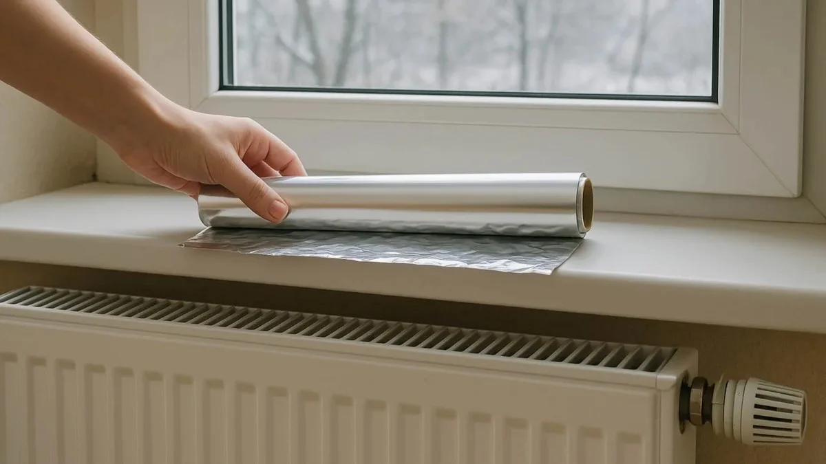 Zapakuj obyčejný papír za radiátor a sniž si účty o třetinu - image 2