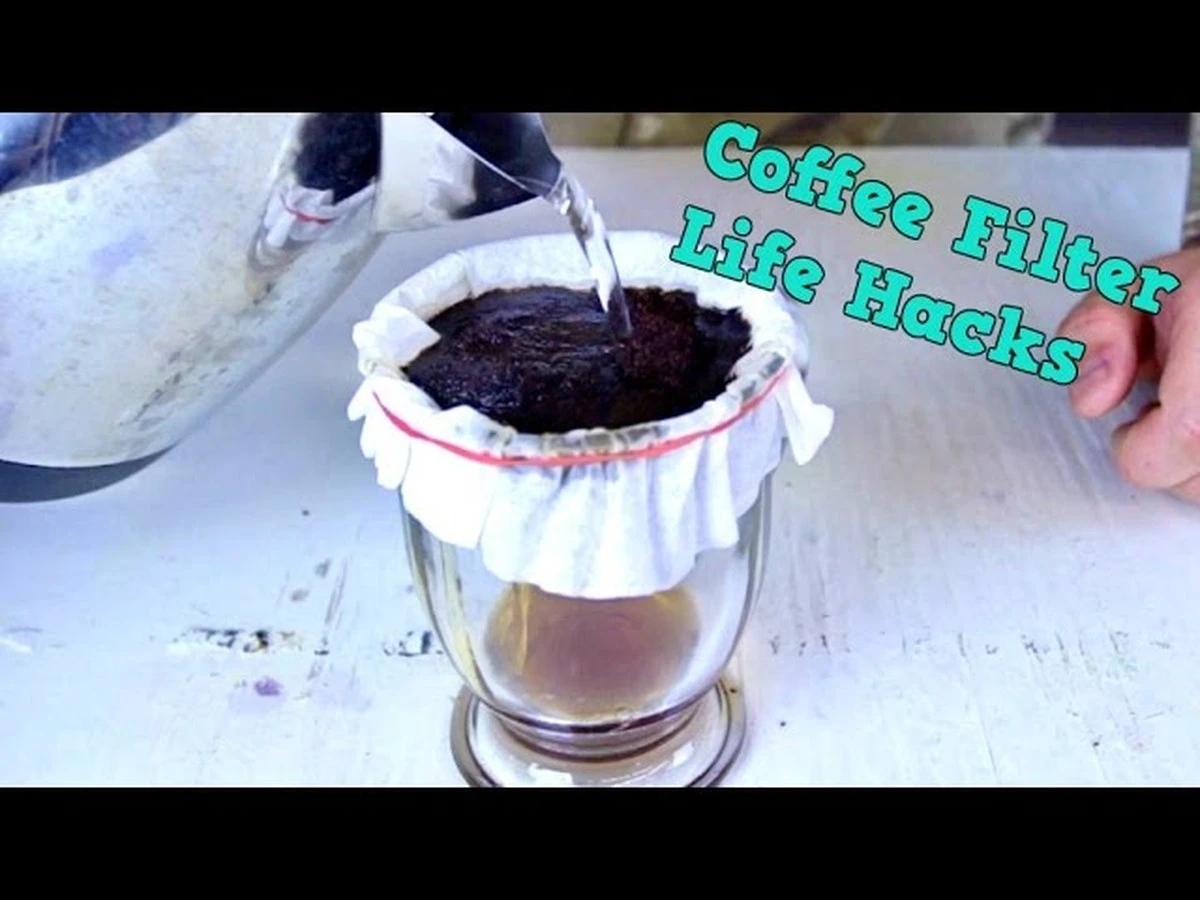 Kávový filtr místo hadřílku:cosByste neměli vědět