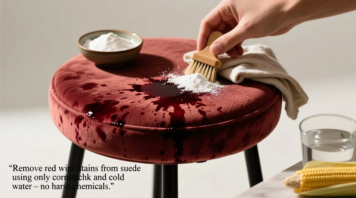 Kukuřičný škrob na skvrny od vína: proč funguje lépe než chemie