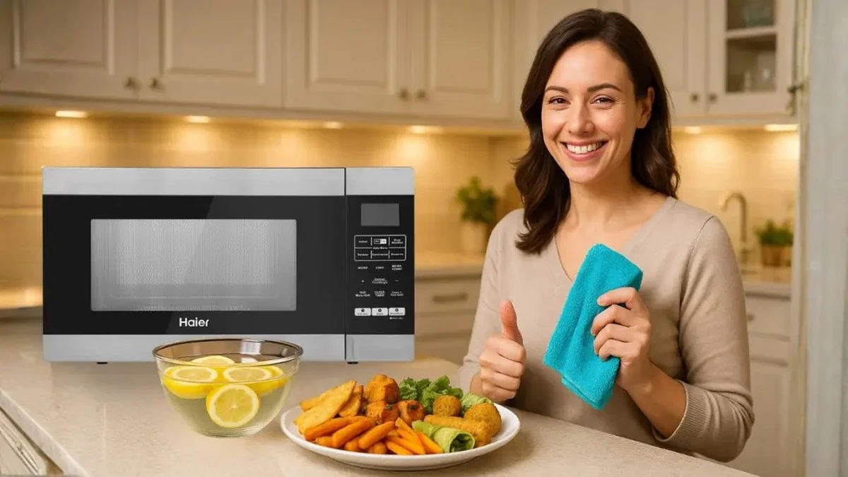 Citrónová šťáva na mikrovlnné troubě: jak se zbavit plísní bez chemie - image 1