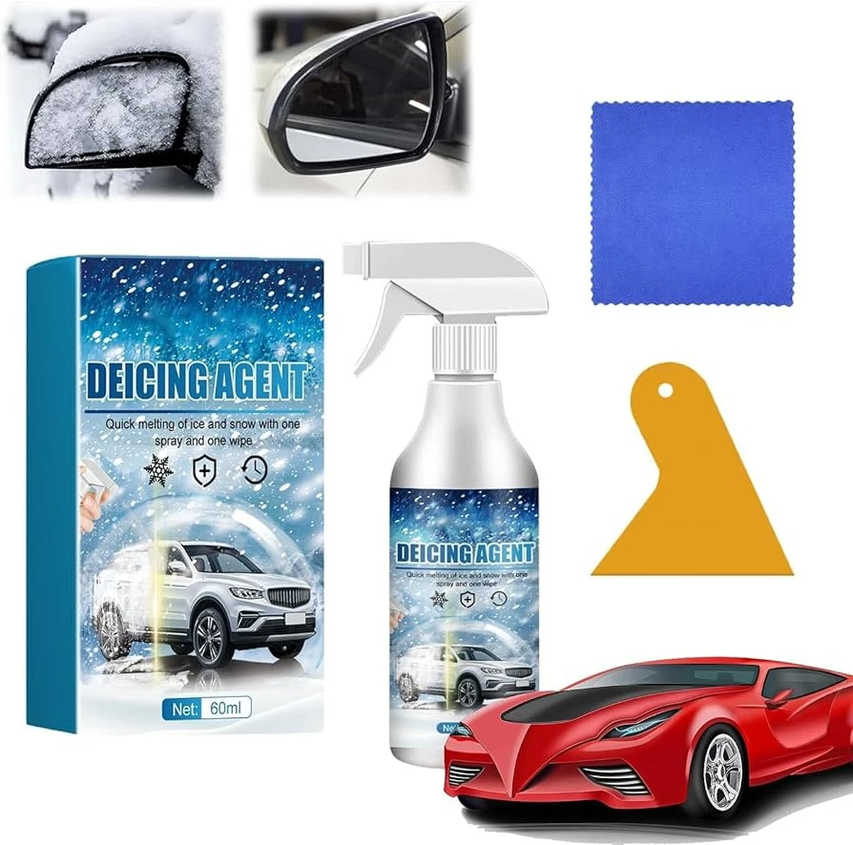 Ocet na okna: jak se zbavit ledu bez škrábání - image 1