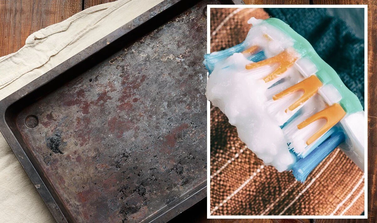 Soda bikarbóna v tříštěném kovu: jak to opraví rez bez chemie